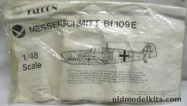 Falcon 1/48 Messerschmitt Bf-109E plastic model kit